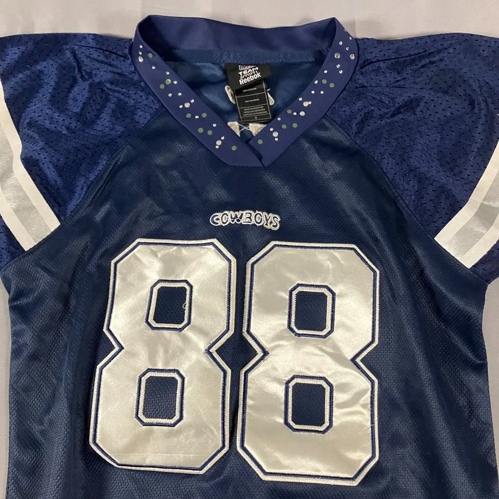 Dallas Cowboys Dez Bryant #88 Womens Medium Rhinestone NFL Jersey Reebok‎